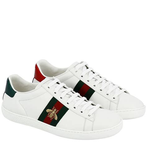 gucci white sneakers 2518 43|white Gucci sneakers for women.